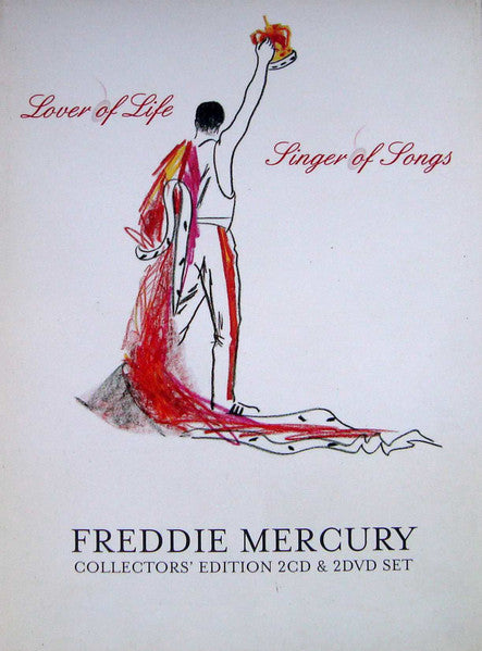 Freddie Mercury : Lover Of Life, Singer Of Songs (Box, Comp, Col + 2xCD, Comp + DVD-V, PAL + DVD-V, )