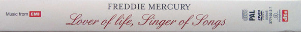 Freddie Mercury : Lover Of Life, Singer Of Songs (Box, Comp, Col + 2xCD, Comp + DVD-V, PAL + DVD-V, )