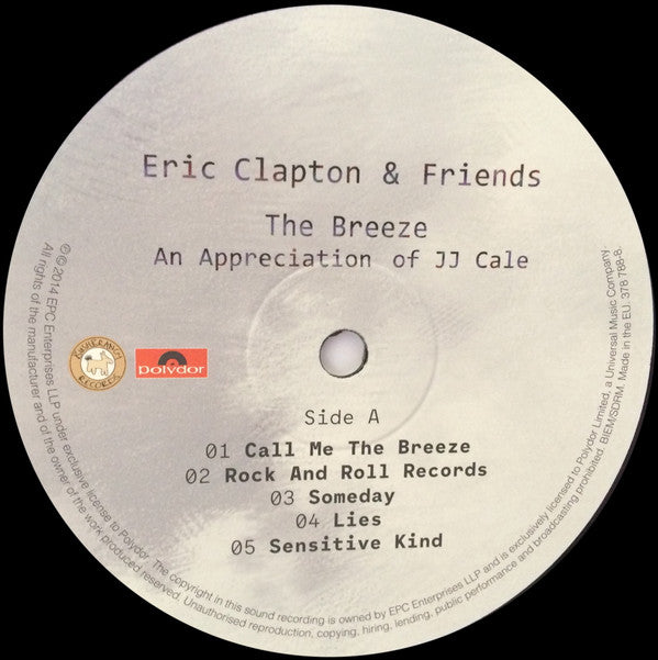 Eric Clapton &amp; Friends : The Breeze (An Appreciation Of JJ Cale) (LP + LP, S/Sided + Album)
