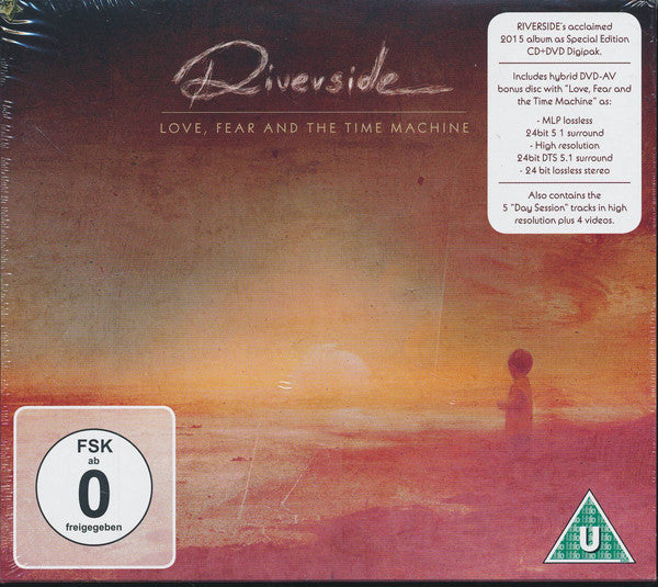 Riverside : Love, Fear And The Time Machine (CD, Album + DVD-V, Multichannel + S/Edition, Dig)