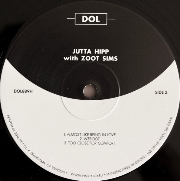 Jutta Hipp With Zoot Sims : Jutta Hipp With Zoot Sims (LP, Album, RE, 180)