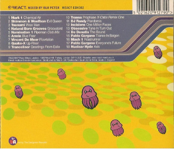 Blu Peter : Reactivate 12 (Pulsing Sub-Aqua Vibrations &amp; Thumping Jello Beats) (CD, Mixed)