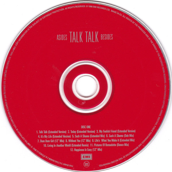 Talk Talk : Asides Besides (2xCD, Comp, EMI)
