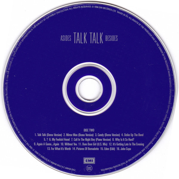 Talk Talk : Asides Besides (2xCD, Comp, EMI)
