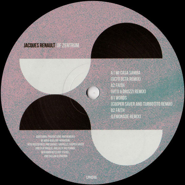Jacques Renault : Of Zentrum (12&quot;, EP)