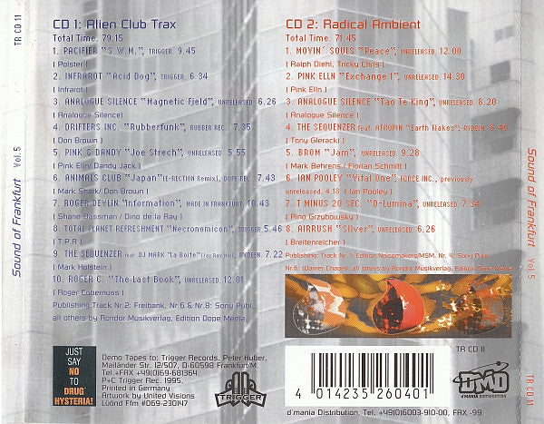 Various : Sound Of Frankfurt Vol. 5 (2xCD, Comp)