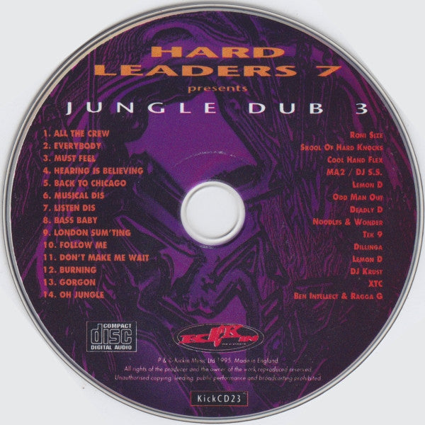 Various : Hard Leaders 7 - Jungle Dub 3 (CD, Comp)