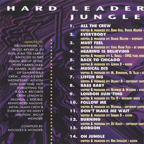 Various : Hard Leaders 7 - Jungle Dub 3 (CD, Comp)
