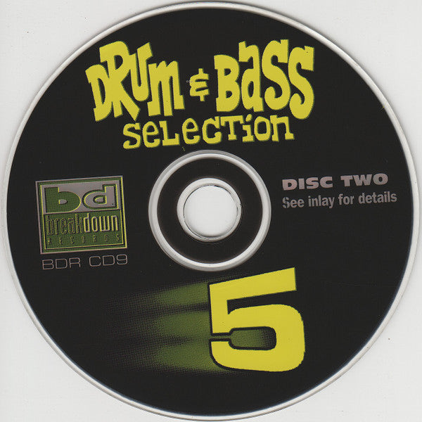 Various : Drum &amp; Bass Selection 5 (Watch The Ride - Part 5 - Rinse Out) (2xCD, Comp)