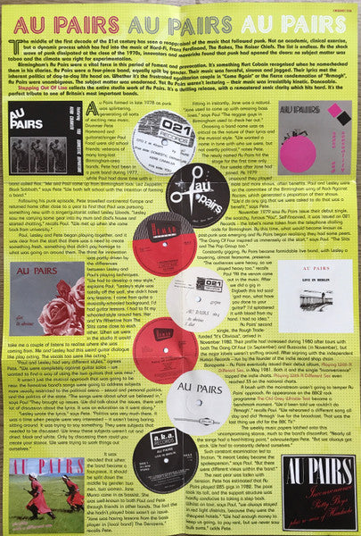 Au Pairs : Stepping Out Of Line (The Anthology) (CD, Album, RE, RM + CD, Album, RE, RM + Comp)