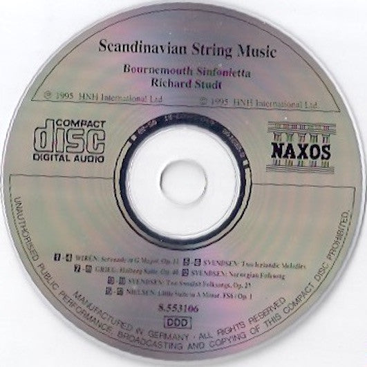 Bournemouth Sinfonietta, Richard Studt : Scandinavian String Music (CD, Album)
