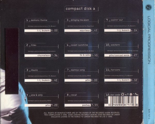 LTJ Bukem : Logical Progression (CD, Comp, Ltd + CD, Comp, Ltd, Mixed)