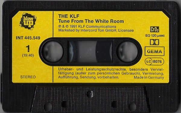 The KLF : The White Room (Cass, Album)