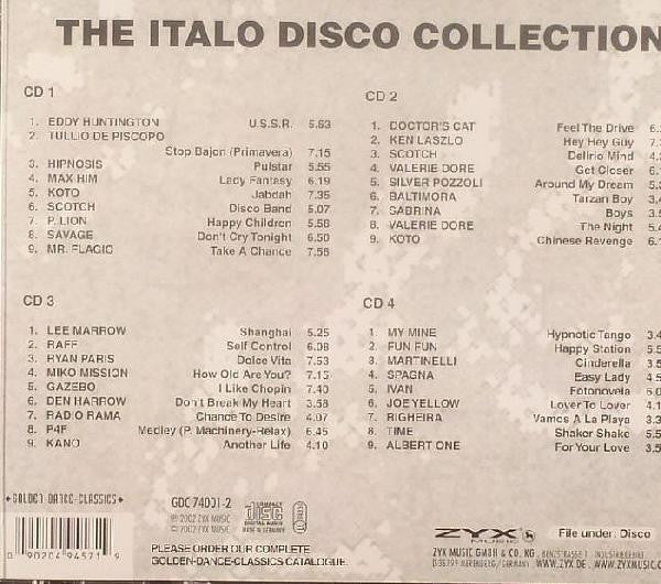 Various : The Italo Disco Collection (4xCD, Comp, RE)