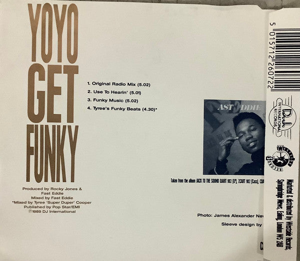 "Fast" Eddie Smith : Yo Yo Get Funky (CD, Single)