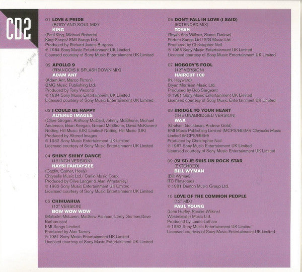 Various : Twelve Inch Eighties (Digging Your Scene) (3xCD, Comp)