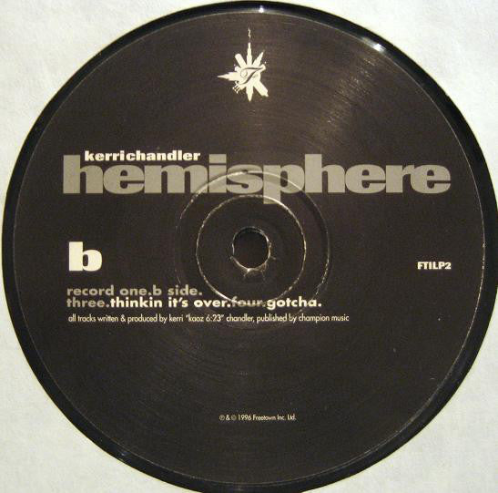 Kerri Chandler : Hemisphere (2x12", Album)