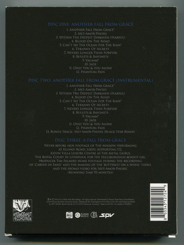 The Mission : Another Fall From Grace (CD, Album + CD + DVD-V + Dlx, Ltd)