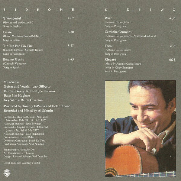 João Gilberto : Amoroso (CD, Album, RE)