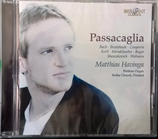 Bach*, Buxtehude*, Couperin*, Kerll*, Mendelssohn*, Reger*, Shostakovich*, Welmers* - Matthias Havinga : Passacaglia (CD, Album)