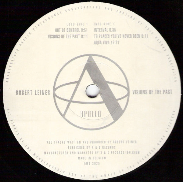 Robert Leiner / The Source Experience : Visions Of The Past (2xLP, Ltd + 7", Whi)