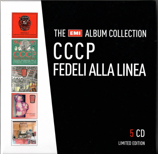 CCCP Fedeli Alla Linea* : The Album Collection (5xCD, Album, RE, RM + Box, Comp)