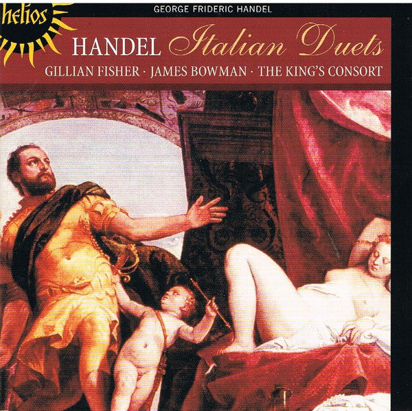 Handel* - Gillian Fisher · James Bowman (2) · The King's Consort : Italian Duets (CD, Album, RE)