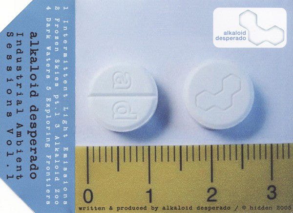 Alkaloid Desperado : Industrial Ambient Sessions Vol. 1 (CDr, Album, Ltd)