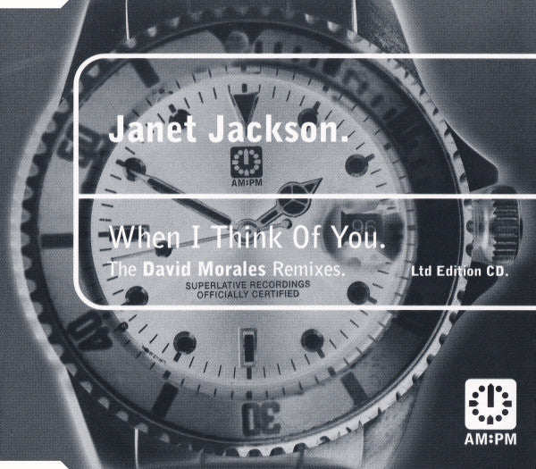 Janet Jackson : When I Think Of You (The David Morales Remixes) (CD, Single, Ltd)