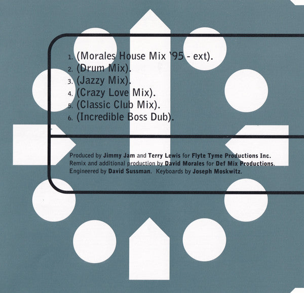 Janet Jackson : When I Think Of You (The David Morales Remixes) (CD, Single, Ltd)