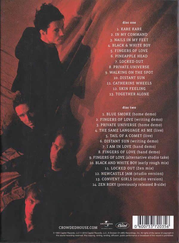 Crowded House : Together Alone (CD, Album, RE, RM + CD + Box, Dlx)
