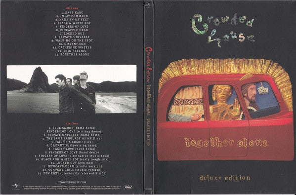Crowded House : Together Alone (CD, Album, RE, RM + CD + Box, Dlx)