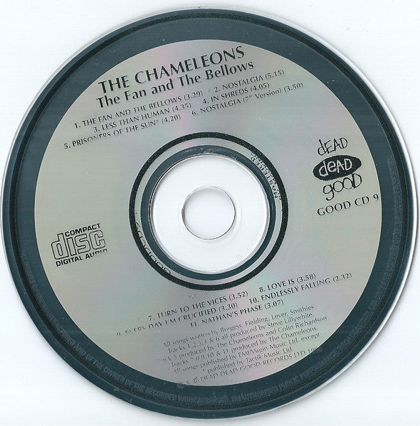 The Chameleons : The Fan And The Bellows (CD, Comp, RE)