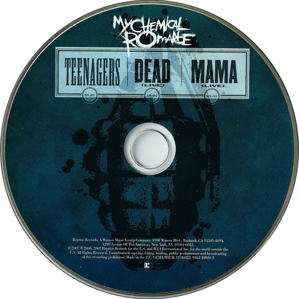My Chemical Romance : Teenagers (CD, Single)