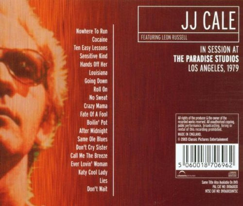 JJ Cale* Featuring Leon Russell : In Session At The Paradise Studios, Los Angeles, 1979 (CD, Album)