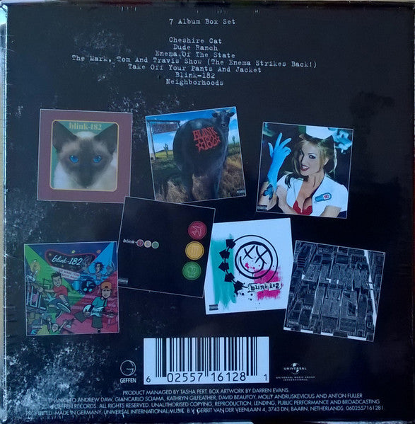Blink-182 : Box Set (7xCD, Album, Comp + Box)