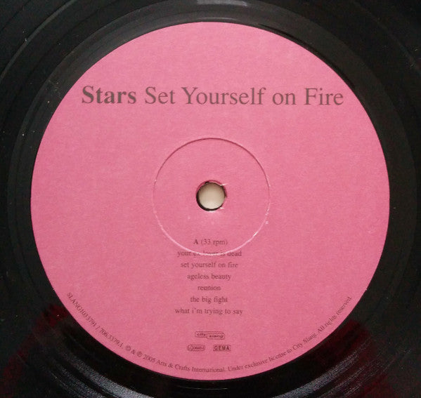 Stars : Set Yourself On Fire (LP, Album)