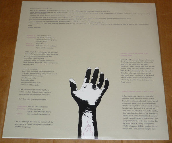 Stars : Set Yourself On Fire (LP, Album)