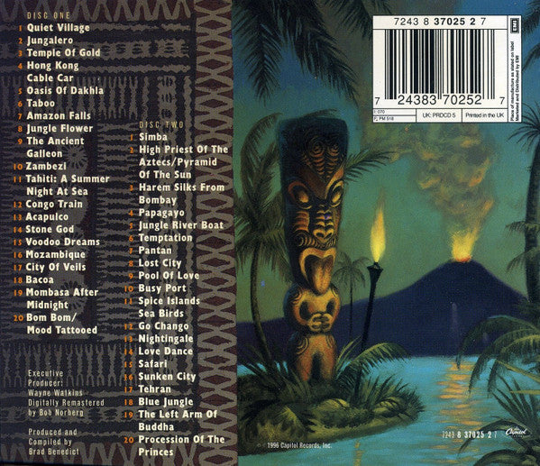 Les Baxter : The Exotic Moods Of Les Baxter (2xCD, Comp, RM)