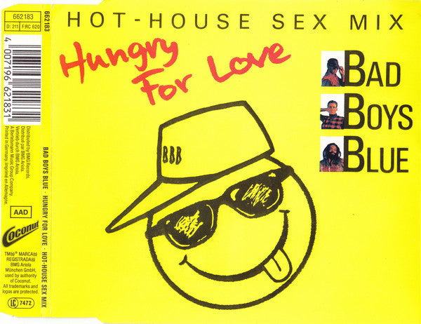 Bad Boys Blue : Hungry For Love (Hot-House Sex Mix) (CD, Maxi)