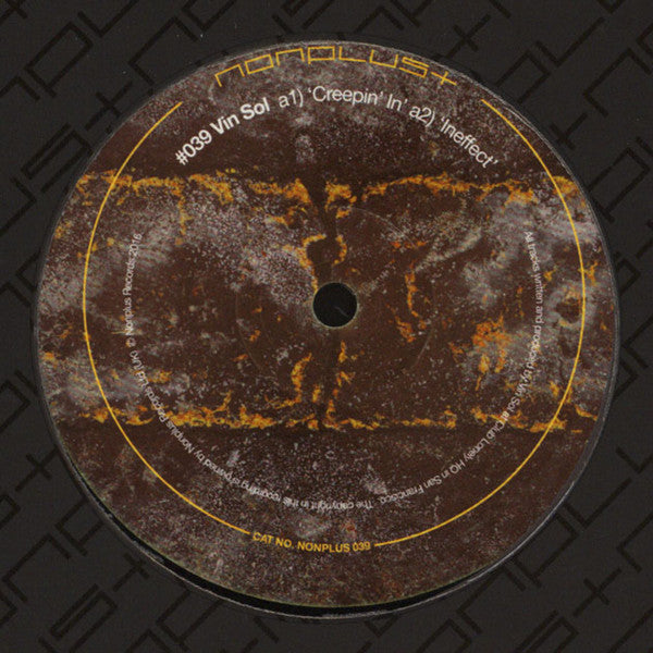 Vin Sol : Creepin&#39; In (12&quot;)