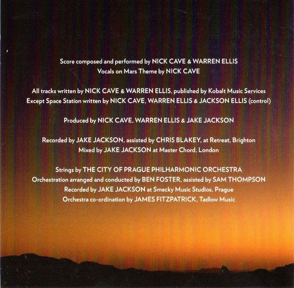Nick Cave &amp; Warren Ellis : Mars (National Geographic Original Series Soundtrack) (CD, Album)