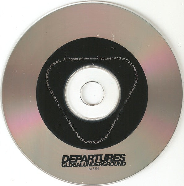 Various : Global Underground Departures (CD, Mixed, Smplr)