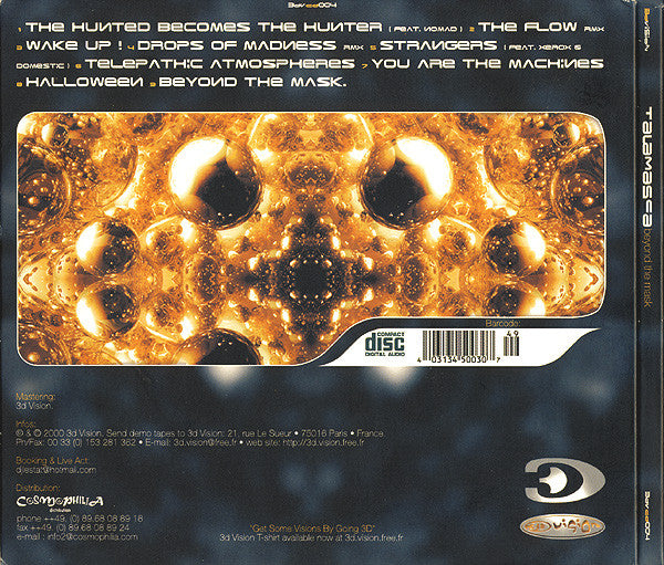 Talamasca : Beyond The Mask (CD, Album)