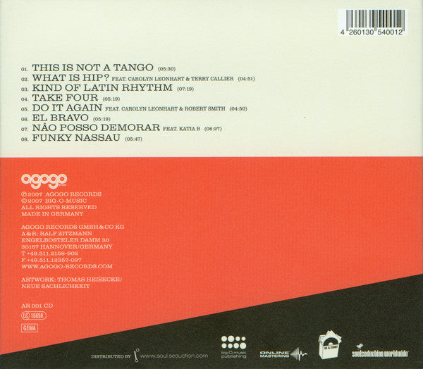 The Juju Orchestra : Bossa Nova Is Not A Crime (CD, Album, Dig)