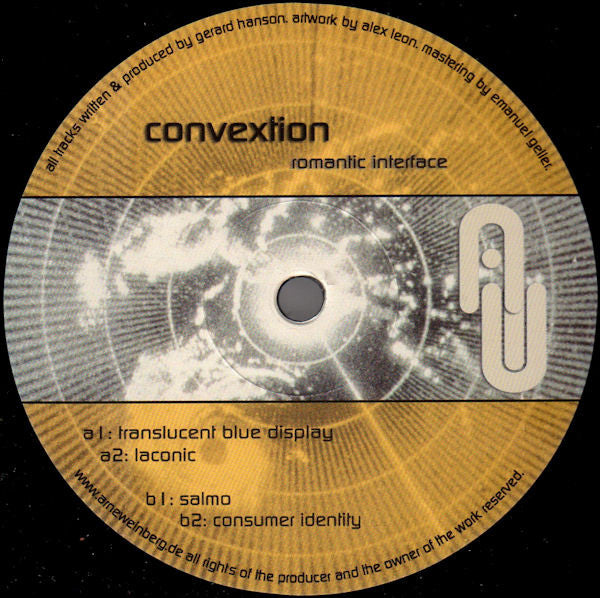 Convextion : Romantic Interface (12")