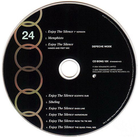 Depeche Mode : Enjoy The Silence (CD, Single, RE)