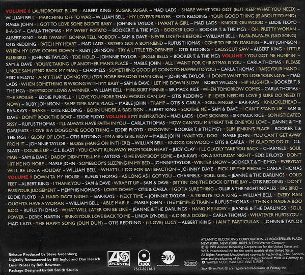 Various : The Complete Stax-Volt Singles 1959-1968 (9xCD, Comp, Mono, RM + Box, RE)