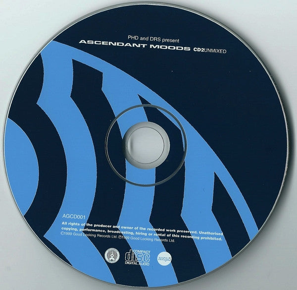 PHD And DRS : Ascendant Moods (CD, Mixed + CD, Album, Comp)