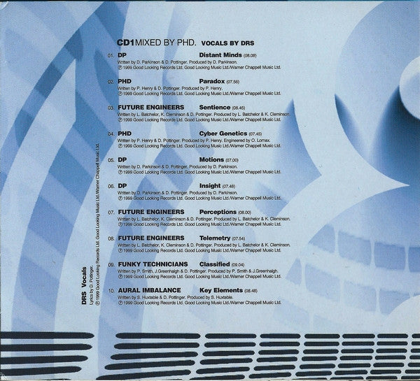 PHD And DRS : Ascendant Moods (CD, Mixed + CD, Album, Comp)